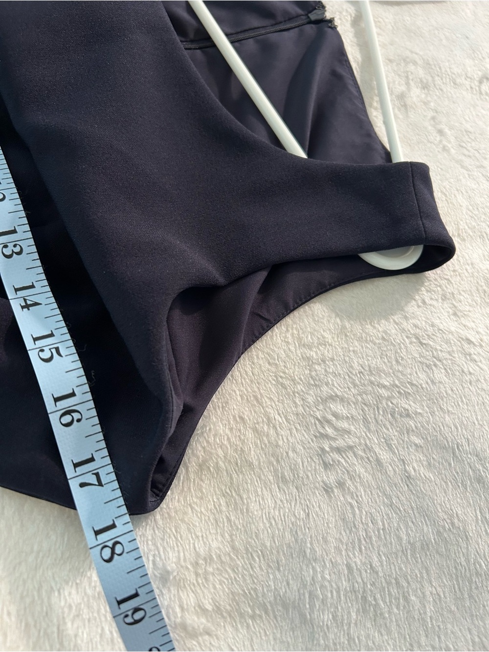 Jones New York Navy Midi Dress with Pink & White Hem - Picture 3 of 7